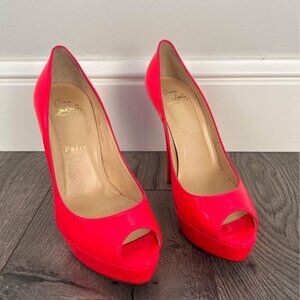 Christian Louboutin Neon Pink Pumps
